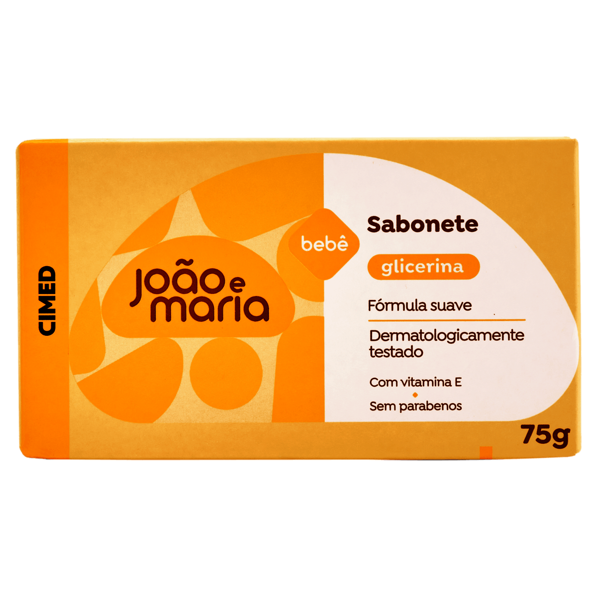Sabonete em Barra de Glicerina João e Maria 75g - Imagem 1