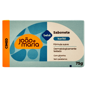 Sabonete em Barra Karité com Glicerina João e Maria 75g