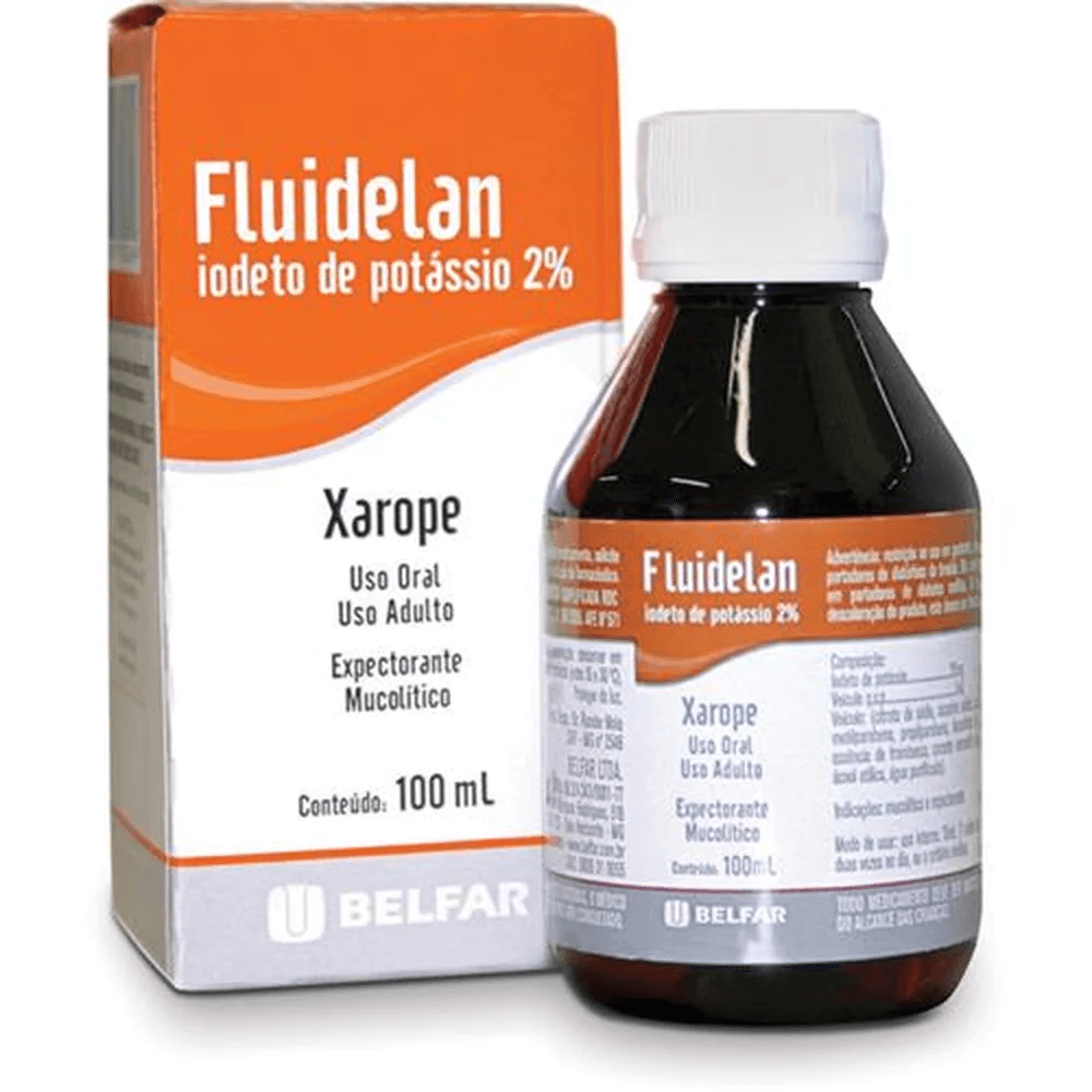 Fluidelan 20mg/mL Xarope - Frasco com 100mL - Imagem 1