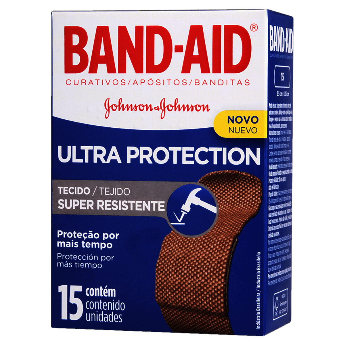 Band Aid Curativo Ultra Protect 15 Unidades - Imagem 1