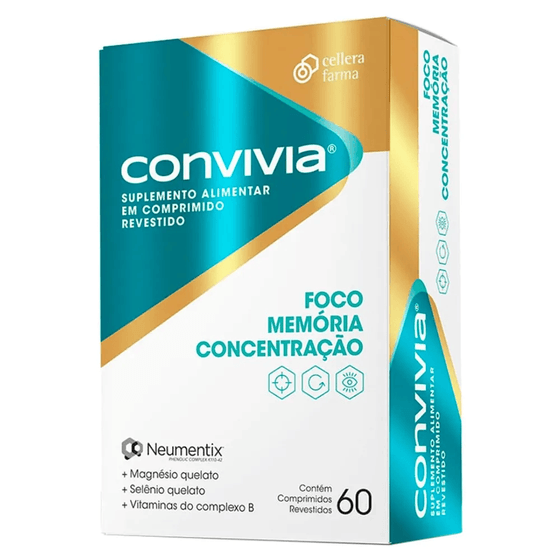 Convivia 60 Comprimidos Revestidos - Imagem 1