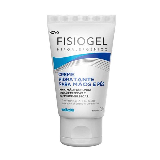 Creme Hidratante para Mãos e Pés Fisiogel Áreas Secas e Extremamente Secas 50g - Imagem 1