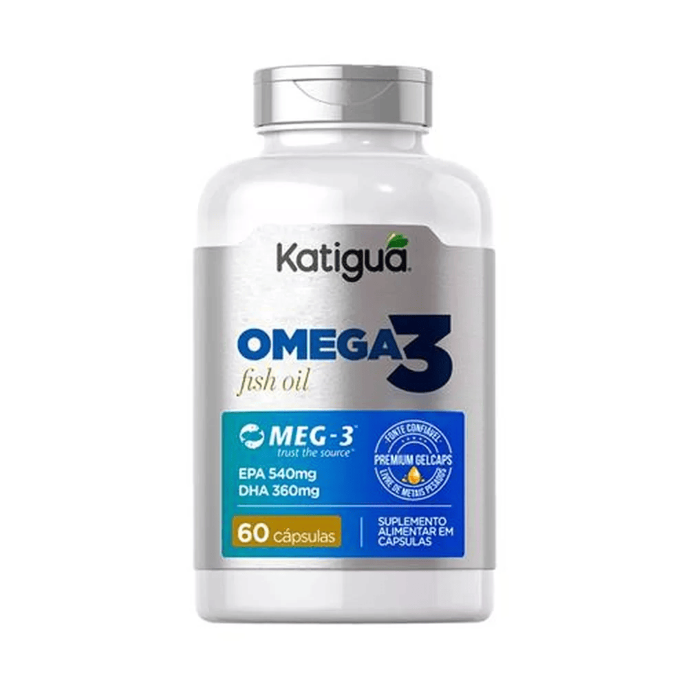 Ômega 3 EPA 540mg + DHA 360mg Katiguá 60 Cápsulas - Imagem 1