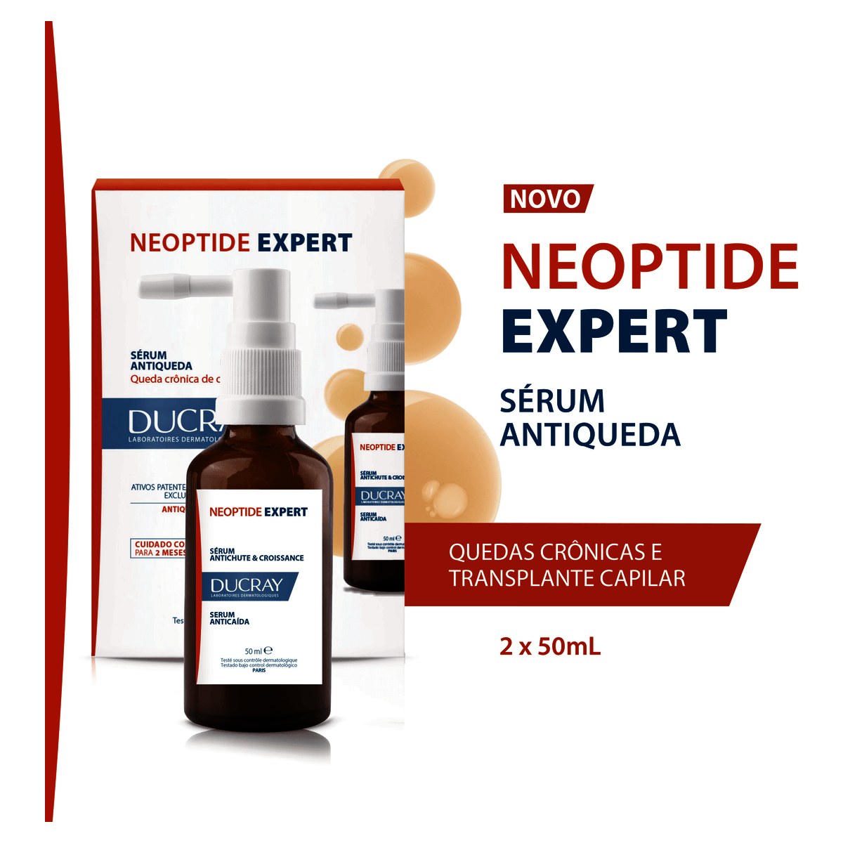 Sérum Antiqueda Ducray Neoptide 50mL - Imagem 2