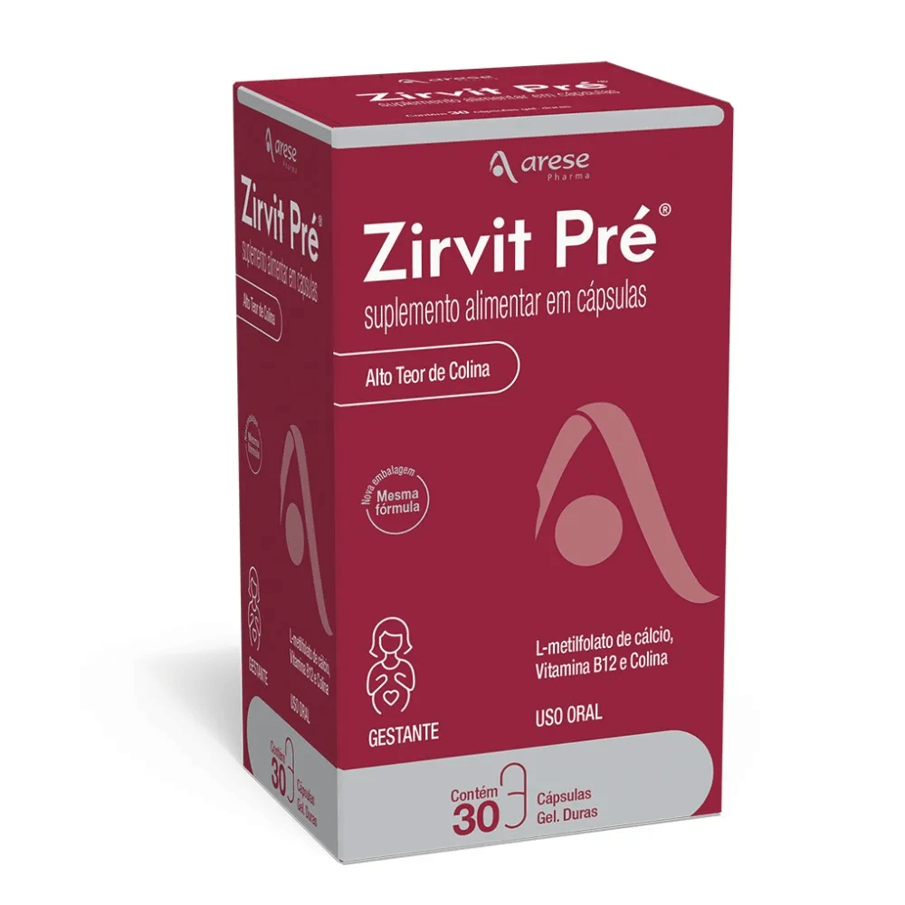 Zirvit Pré - Caixa com 30 Comprimidos - Imagem 1