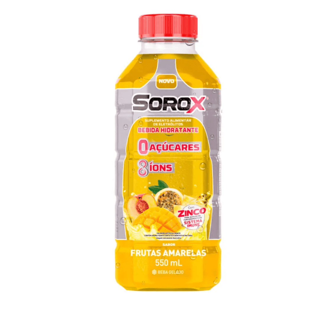 Sorox Sabor Frutas Amarelas 550mL - Imagem 1