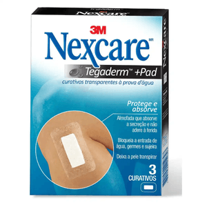 Curativo Nexcare Tegaderm à Prova D'Água 3 Unidades