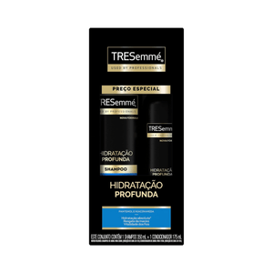 Kit Hidratação Profunda Shampoo + Condicionador TRESemmé 350mL + 175mL