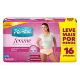 Roupa Íntima Femme Plenitud G/XG 16 Unidades