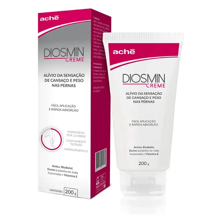 Creme Para As Pernas Diosmin Com 200G - Imagem 1