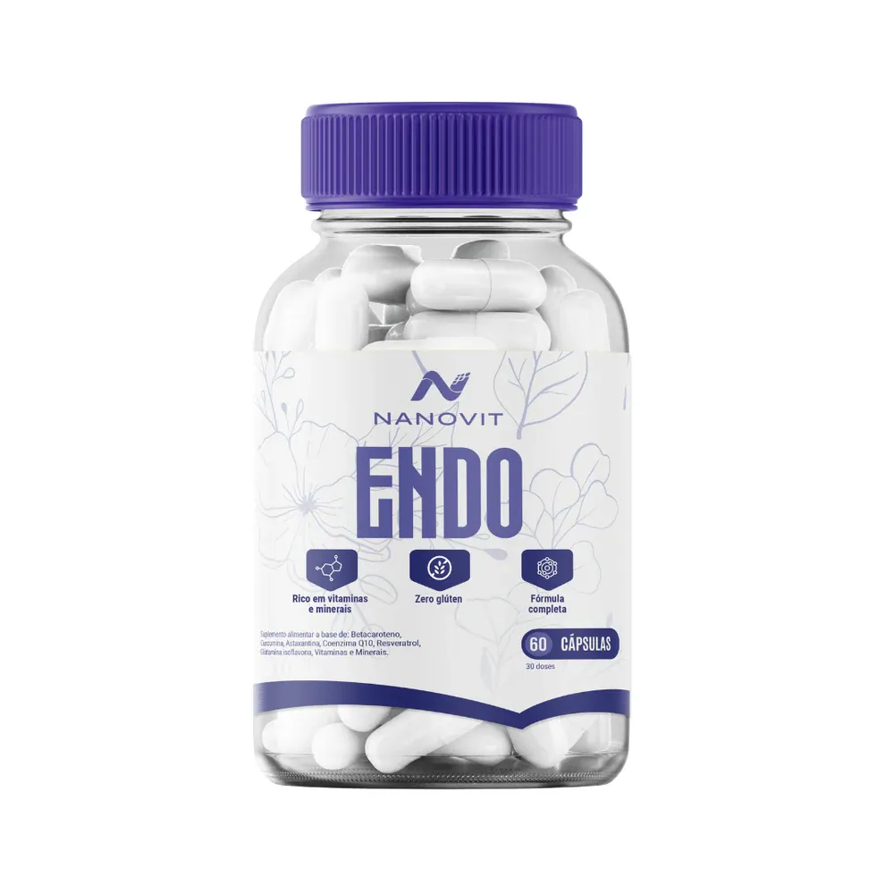Nanovit Endo 60 Cápsulas - Imagem 1