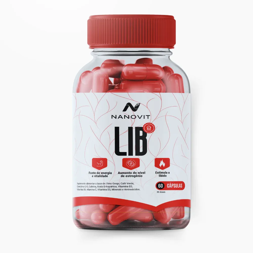 Nanovit Lib Woman 60 Cápsulas - Imagem 1