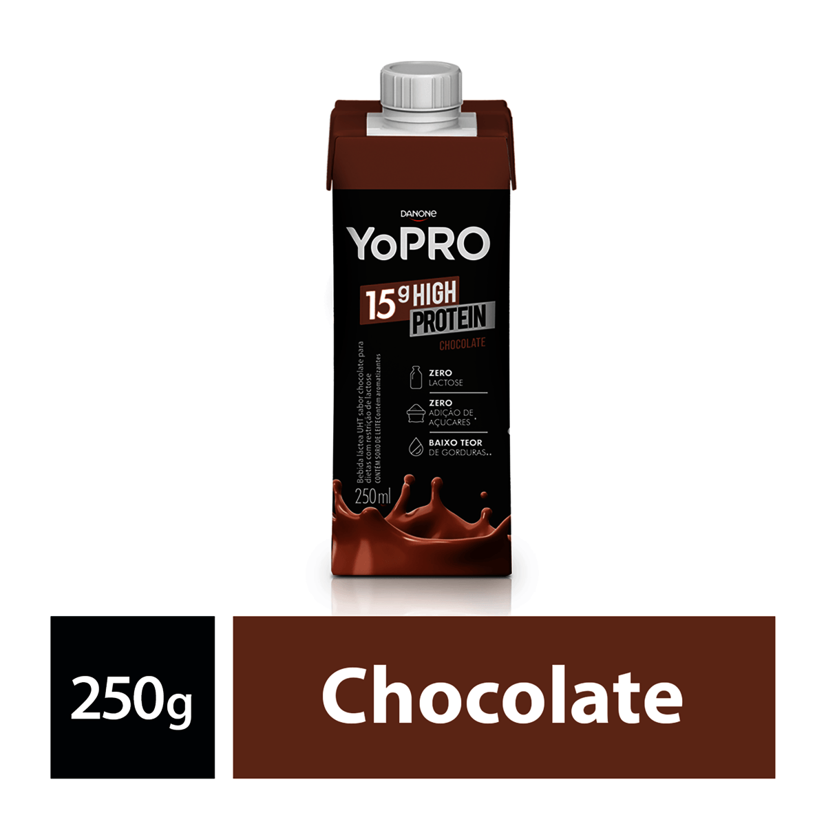 YoPRO Bebida Láctea UHT Chocolate 15g de Proteínas 250mL - Preview 2