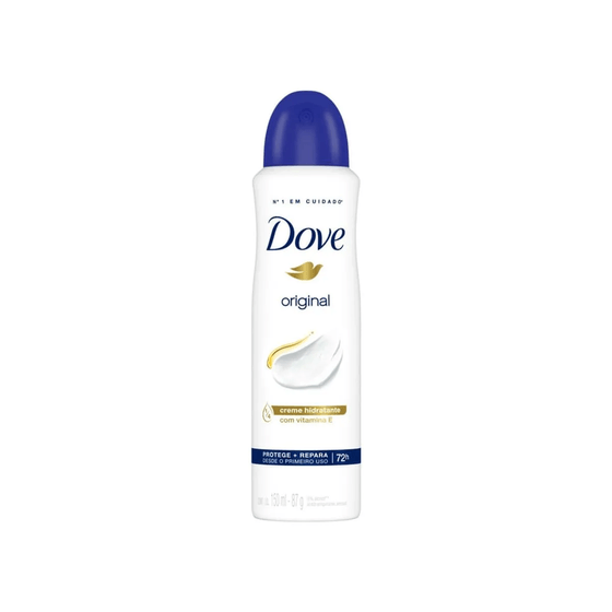 Desodorante Dove Original Aerosol Antitranspirante 150mL - Imagem 1