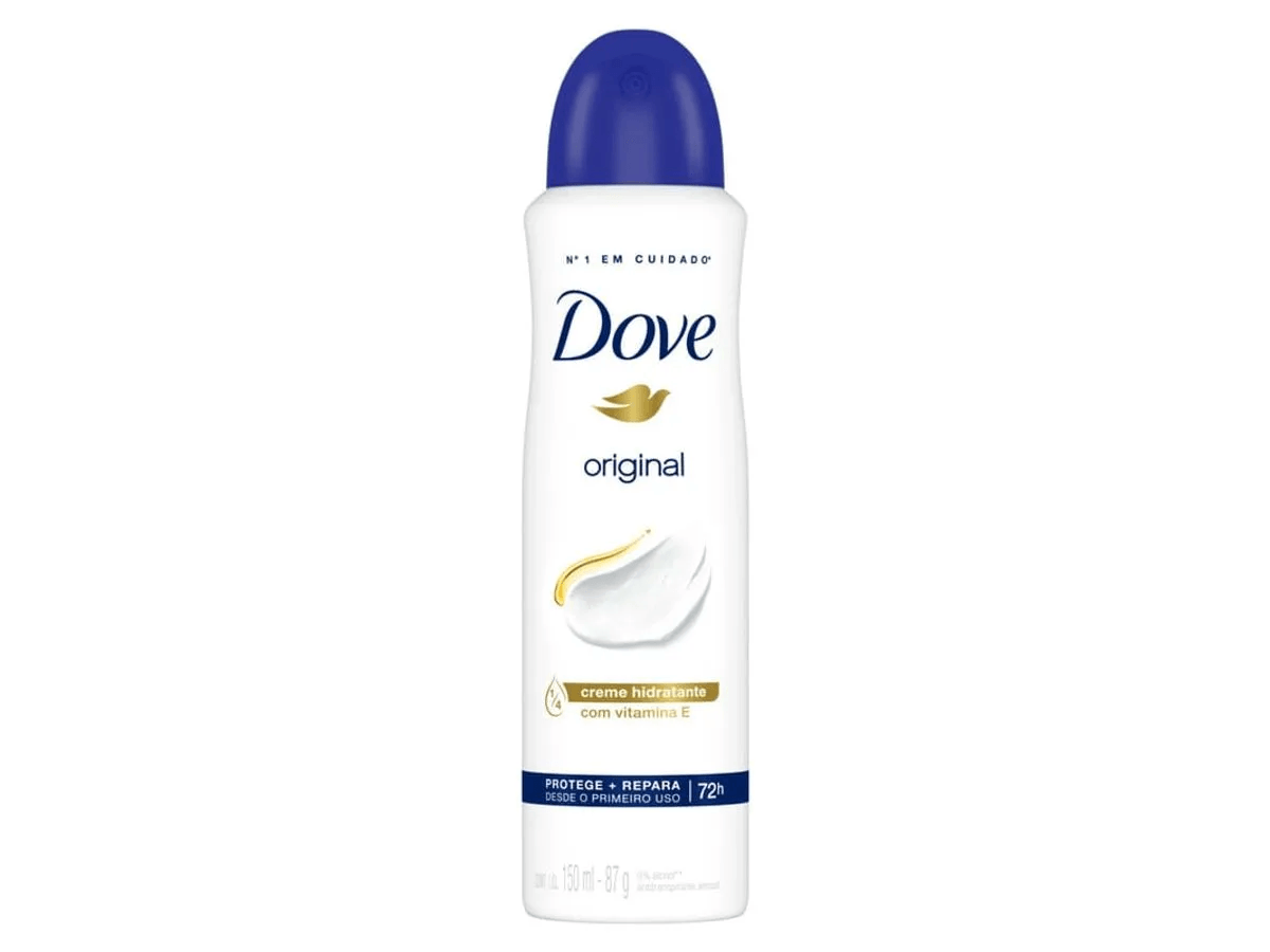 Desodorante Dove Original Aerosol Antitranspirante 150mL - Imagem 1
