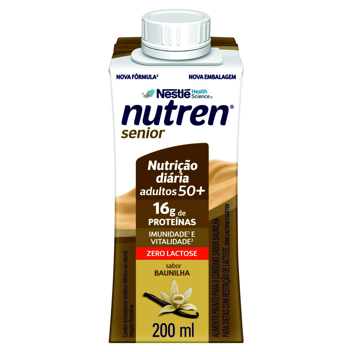 Nutren Senior Sabor Baunilha 200mL - Imagem 1