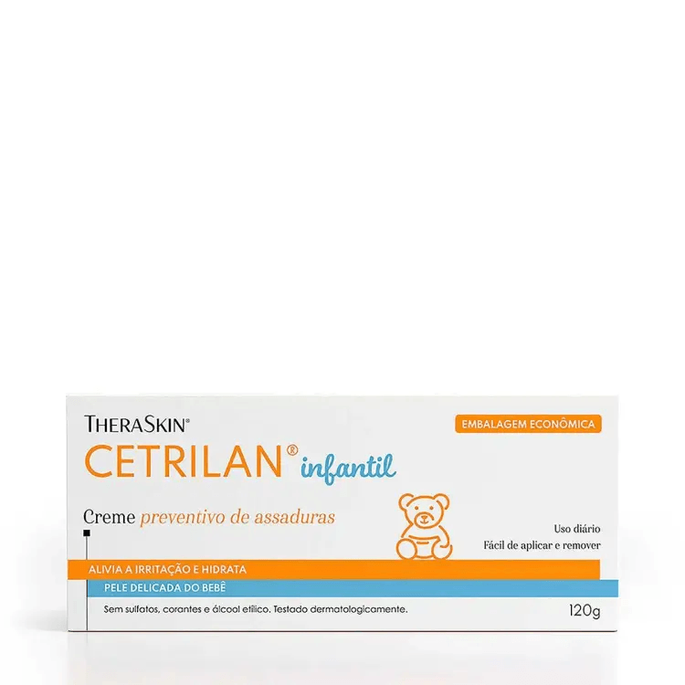 Creme Preventivo de Assaduras Cetrilan Infantil 120g - Preview 3