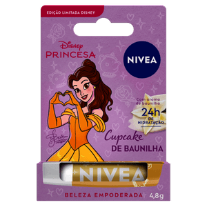 Hidratante Labial Nivea Disney Princesa Bela 4.8g
