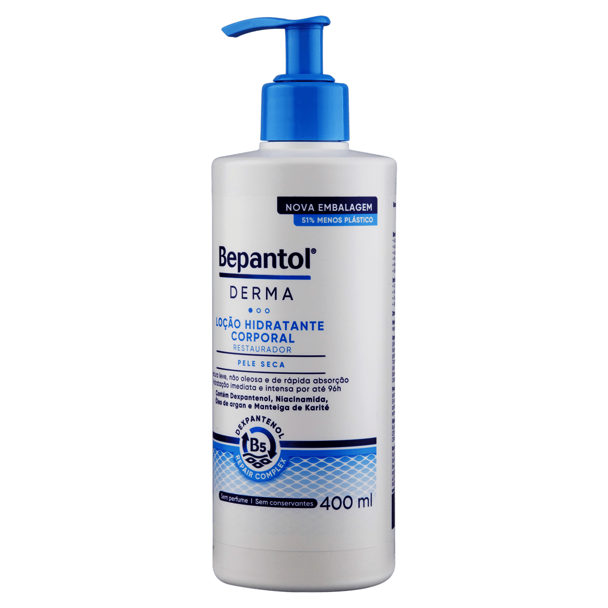 Bepantol Derma Loção Hidratante Restaurador Corporal Diária 400mL - Imagem 4
