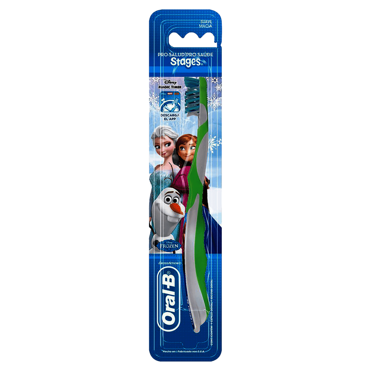 Oral-B Kids Refil para Escova Elétrica 3+ Disney Frozen 2 Unidades - Imagem 1