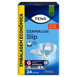 Fralda Geriátrica Tena Dermacare Slip Tamanho G 24 Unidades