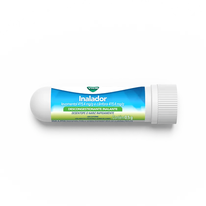 Inalador Vick 415.4mg/g + 415.4mg/g - Tubo com 0.5g - Imagem 1
