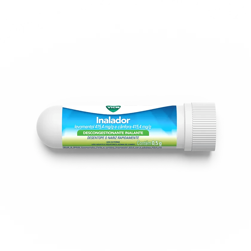 Inalador Vick 415.4mg/g + 415.4mg/g - Tubo com 0.5g - Imagem 1