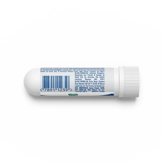 Inalador Vick 415.4mg/g + 415.4mg/g - Tubo com 0.5g - Imagem 3
