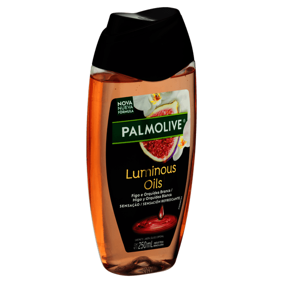 Sabonete Líquido Luminous Oil Figo e Orquídea Branca Palmolive 250mL - Imagem 3