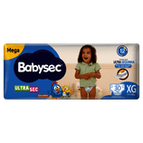 Fralda Babysec Galinha Pintadinha Ultrasec XG 30 Unidades