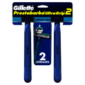 Gillette Prestobarba Ultragrip Fixo Aparelho de Barbear 2 Unidades