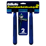Gillette Prestobarba Ultragrip Fixo Aparelho de Barbear 2 Unidades
