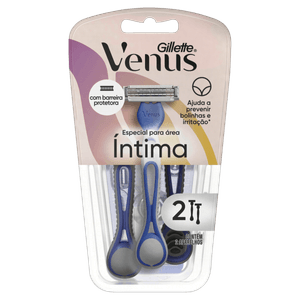 Gillette Venus Íntima Aparelho Depilatório 2 Unidades