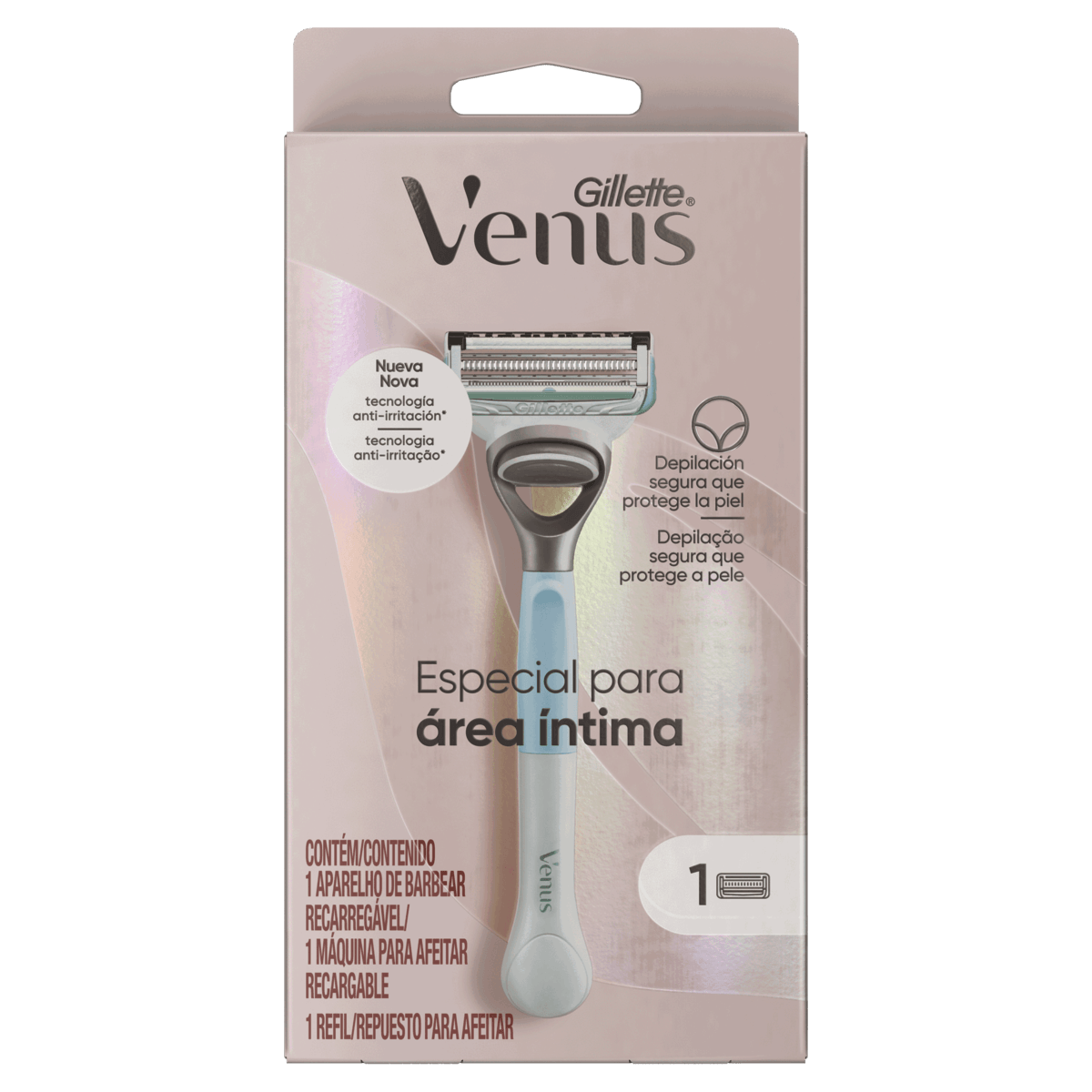 Gillette Venus Íntima Aparelho Depilatório 1 Unidade - Imagem 1