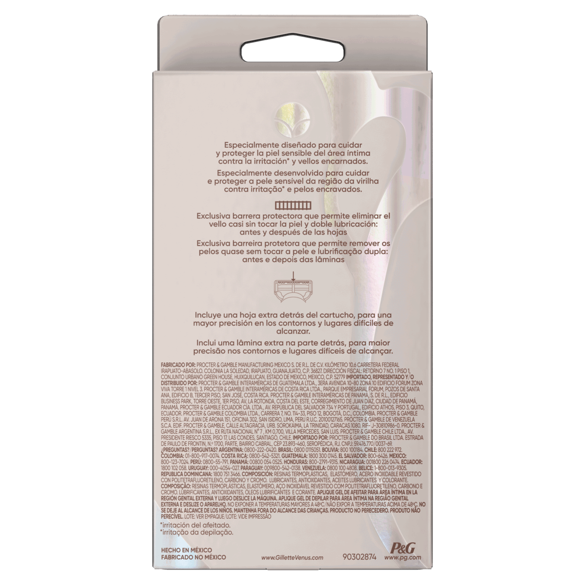 Gillette Venus Íntima Aparelho Depilatório 1 Unidade - Imagem 2