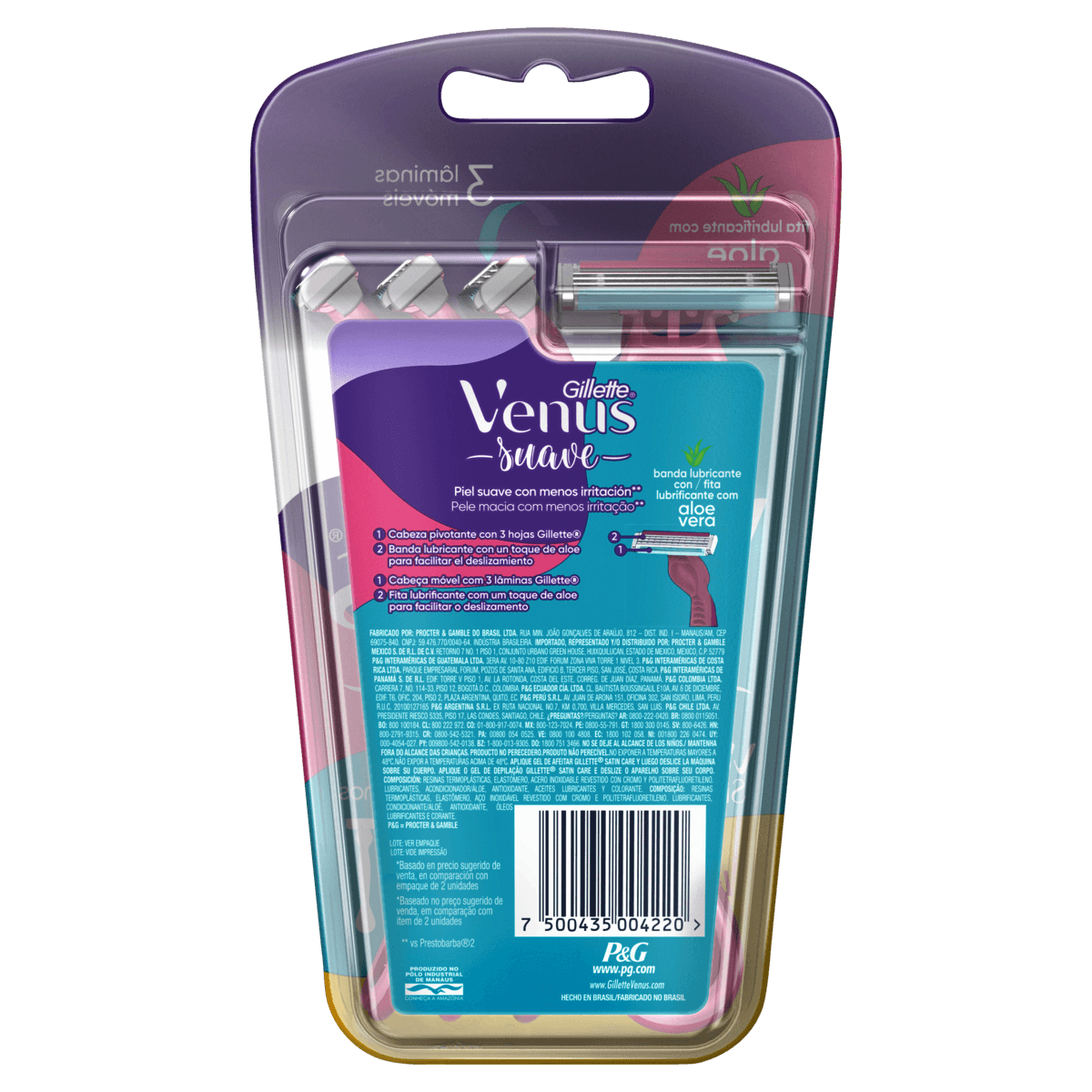 Gillette Venus Simply Aparelho Depilatório 4 Unidades - Preview 2