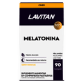 Lavitan Melatonina 0,21mg Sabor Maracujá 90 Comprimidos Mastigáveis