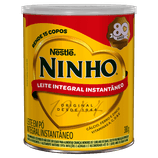 Ninho Leite em Pó Integral Instantâneo Lata 380g