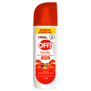 OFF! Family Repelente em Spray 170mL