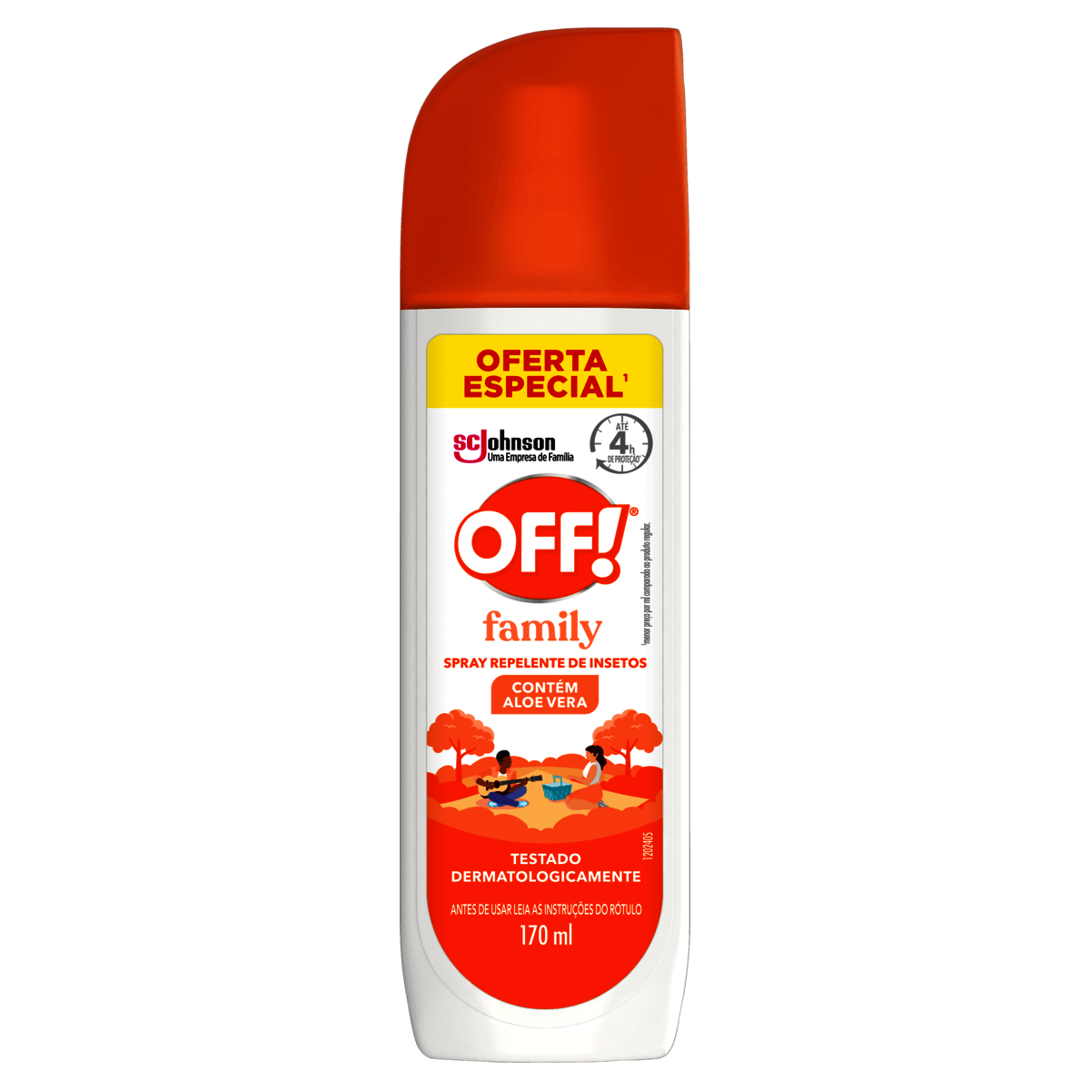 OFF! Family Repelente em Spray 170mL - Preview 1
