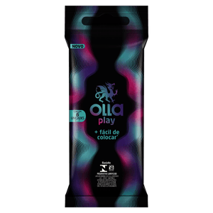 Preservativo Olla Play Lubrificado 6 Unidades