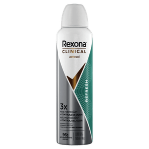 Rexona Clinical Feminino Desodorante Aerosol Refresh 96h 150mL