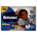 Fralda Babysec Galinha Pintadinha Ultrasec XXG 28 Unidades