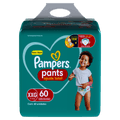 Fralda Pampers Pants Ajuste Total XXG 60 Unidades