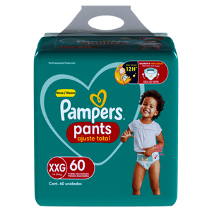 Fralda Pampers Pants Ajuste Total XXG 60 Unidades