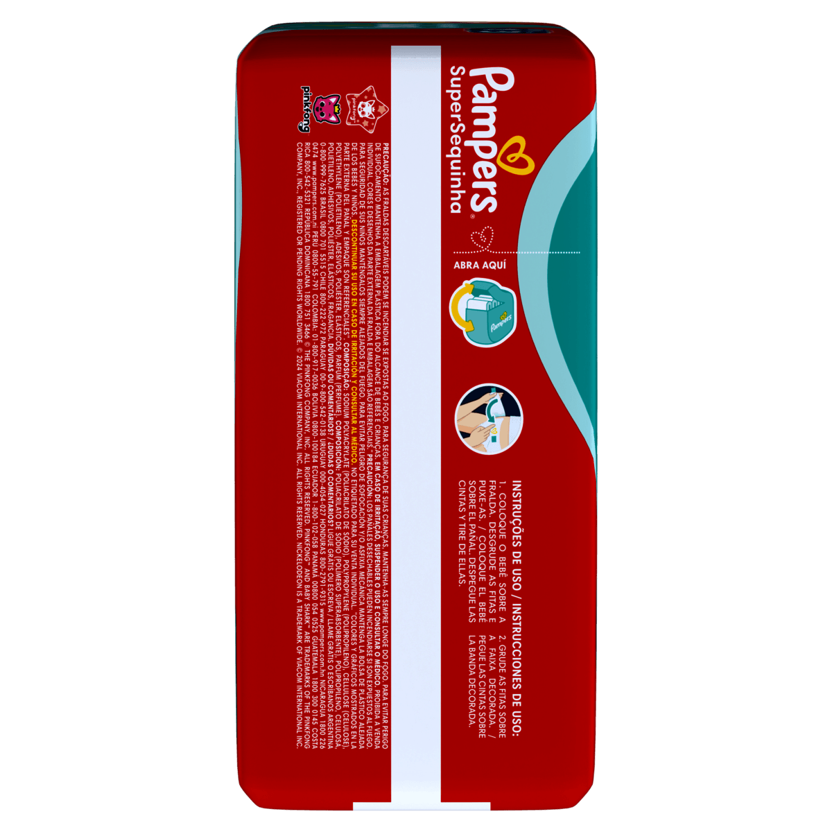 Fralda Descartável Pampers Supersec Mega G 34 Unidades - Imagem 3