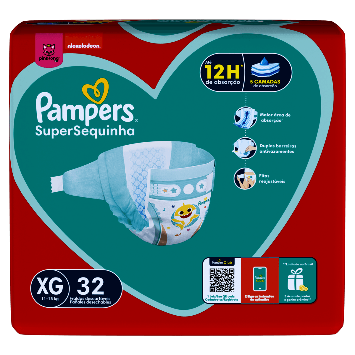 Fralda Descartável Pampers Supersec XG 32 Unidades - Preview 2