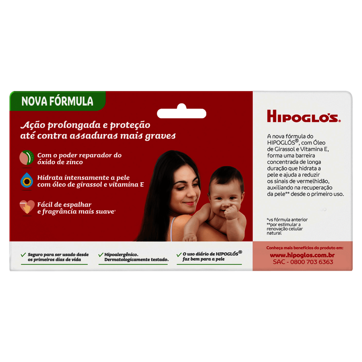 Hipoglós Original Creme para Assaduras 120g - Preview 4