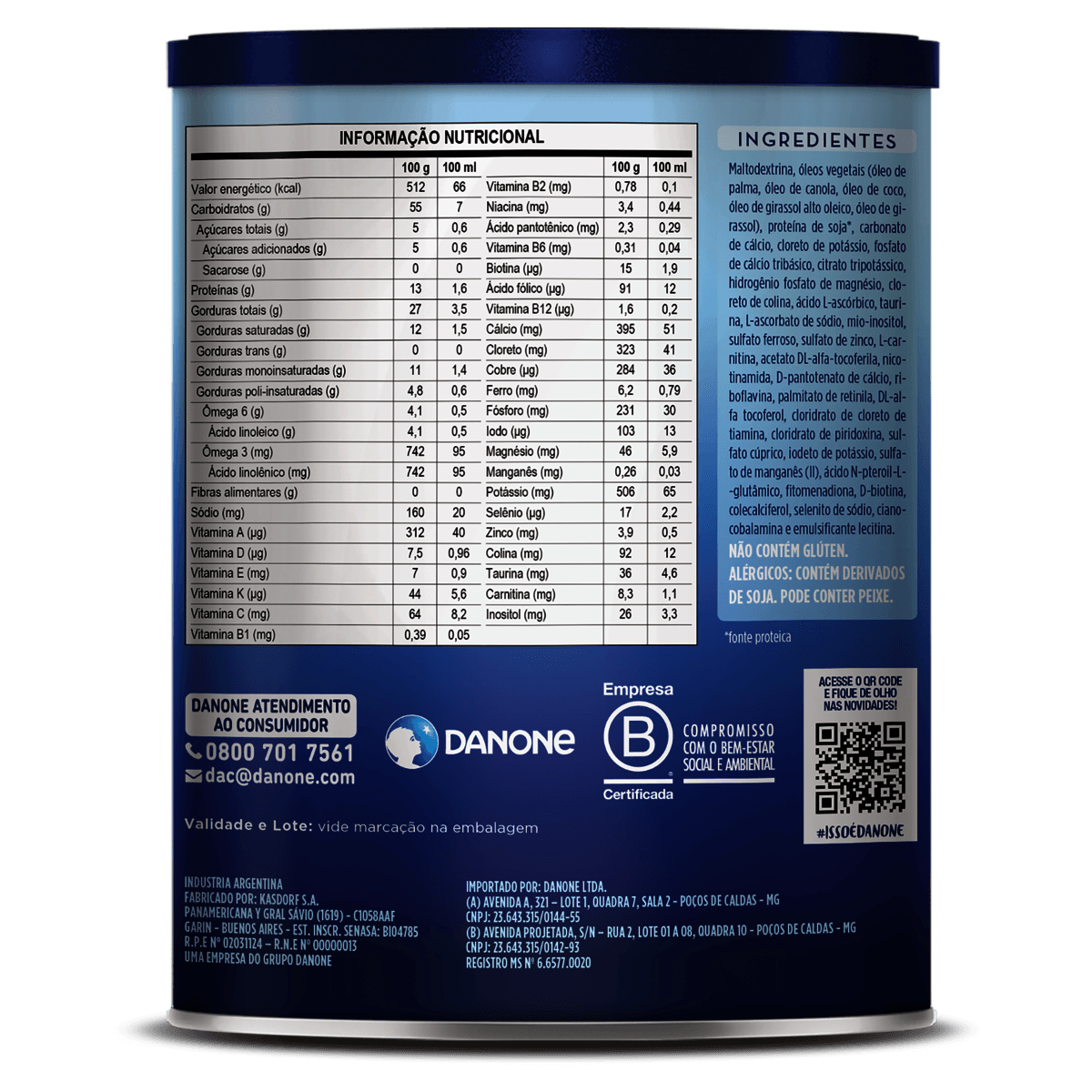 Aptanutri 3 Soja Fórmula Infantil 1-3 Anos 800g - Preview 3