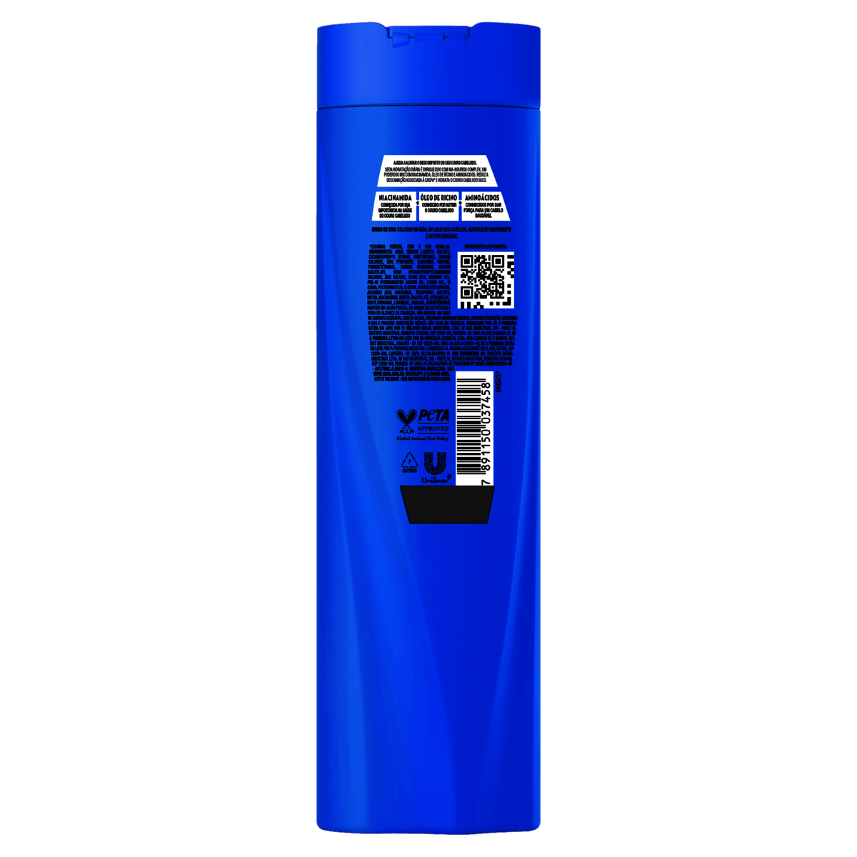 Shampoo Seda Anticaspa Hidratação Diária com 325ml - Imagem 2